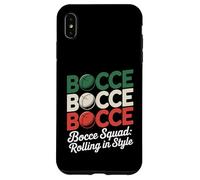 Custodia per iPhone XS Max Bocce Squad: Rolling In Style