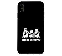 Custodia per iPhone XS Max Boo Crew Ghost Band divertente Halloween Music Night Design