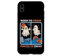 Custodia per iPhone XS Max Born To Trick Sarcastic Retro Funny Adult Humor