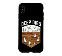 Custodia per iPhone XS Max Bottle Digging Deep Digs Mudlarking Glass Hunter