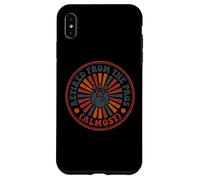 Custodia per iPhone XS Max Bowling retrò divertente in pensione Pro Bowling