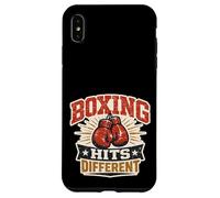 Custodia per iPhone XS Max Boxing Hits Different Vintage