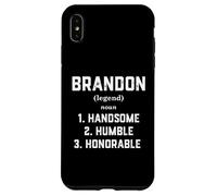 Custodia per iPhone XS Max Brandon Costume Handsome Humble Honorable Funny Brandon Meme