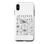 Custodia per iPhone XS Max Brevetto aereo pilota aeroplano Wright Brothers