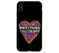 Custodia per iPhone XS Max BROKEN CRAYONS STILL COLOR