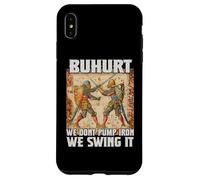 Custodia per iPhone XS Max Buhurt I fanatici del Rinascimento della scherma con la