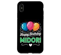 Custodia per iPhone XS Max Buon compleanno Midori