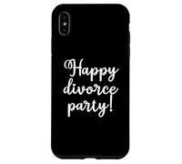 Custodia per iPhone XS Max Buon Festa Di Divorzio Per Chi Ha Appena Divorziato