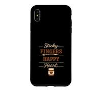 Custodia per iPhone XS Max Burro di arachidi Addict Spoon Rituale Food Obsession Craving