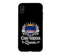 Custodia per iPhone XS Max Cabo Verdean Queen Cabo Verde Flag Proud Cabo Verdean Woman