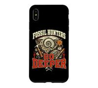 Custodia per iPhone XS Max Cacciatori di fossili divertente souvenir sul campo di geologia di paleontologia