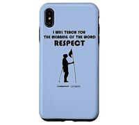Custodia per iPhone XS Max Caddyshack I Will Teach You The Meaning of the Word Respect