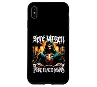 Custodia per iPhone XS Max Calacas Chidas Gym Con Frases Sarcasticas Mexican Slang Word
