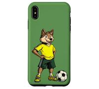Custodia per iPhone XS Max Calciatore Wolf