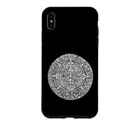 Custodia per iPhone XS Max Calendario azteco o Maya (disegno sul retro)