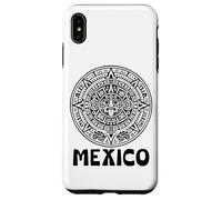 Custodia per iPhone XS Max Calendario messicano azteco Viva Messico Fan Orgullo Mexicano