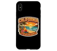 Custodia per iPhone XS Max California The Golden State Souvenir Memorabilia dei visitatori