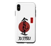 Custodia per iPhone XS Max Calligrafia Jujutsu/Arti Marziali Giapponesi Design