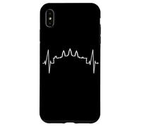 Custodia per iPhone XS Max Cambogia Skyline Batticuore Siem Raep I Love Angkor Wat