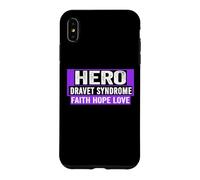 Custodia per iPhone XS Max Camicia di consapevolezza della sindrome di Dravet - Eroe della sindrome di Dra