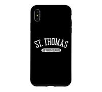 Custodia per iPhone XS Max Camicia St Thomas stile classico St Thomas Isole Vergini americane