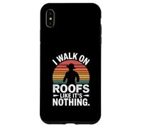 Custodia per iPhone XS Max Cammino sui tetti come se non fosse niente di divertente