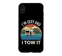Custodia per iPhone XS Max Camper Trailer Campeggio Vintage Sexy E Io Traino It
