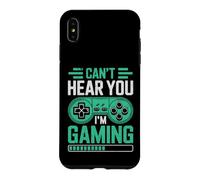 Custodia per iPhone XS Max Can’t Hear You I’m Gaming for Video Game Lovers Funny Gamers