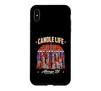 Custodia per iPhone XS Max Candle Life - Candela sempre illuminata