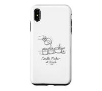 Custodia per iPhone XS Max Candle Maker At Work Funny Candle Maker Chandler Gift