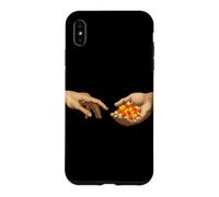 Custodia per iPhone XS Max Candy Corn The Creation - Caramella di mais divertente