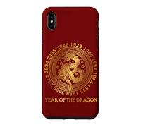 Custodia per iPhone XS Max Capodanno Cinese Del Drago Zodiaco Cinese Anni 2024