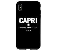 Custodia per iPhone XS Max Capri Italia Coordina Isola Mediterranea Design