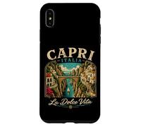 Custodia per iPhone XS Max Capri Italia La Dolce Vita Vintage Italia Viaggi Italiani