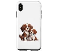 Custodia per iPhone XS Max Carino Cavalier King Charles Spaniel Cani