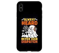 Custodia per iPhone XS Max Carino Ghost Dispatcher Halloween Always Heard But Never Seen