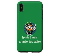 Custodia per iPhone XS Max Carino Leprechaun irlandese I was higher Funny giorno di San Patrizio