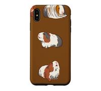 Custodia per iPhone XS Max Carino tipi di porcellini d'India per i proprietari e gli amanti della cavia