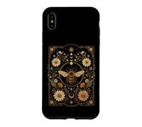 Custodia per iPhone XS Max Carta dei tarocchi delle api Floreali Estetica Botanica Cottagecore