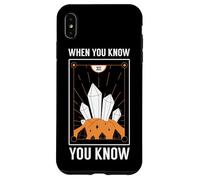 Custodia per iPhone XS Max Carta dei tarocchi - Fortuna occulta mistica luna astrologia - Cristallo