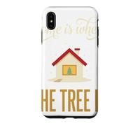 Custodia per iPhone XS Max Casa è dove l'albero è Natale