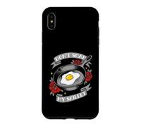 Custodia per iPhone XS Max Cast Iron Skillet Don't Soap My Skillet Cooking Joke