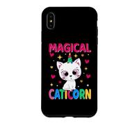 Custodia per iPhone XS Max Cat and Unicorn Caticorn Magical Funny Kitten Cats Lovers