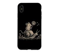 Custodia per iPhone XS Max Cavalcando il topo Lumaca Foresta Fauna Selvat