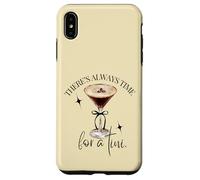 Custodia per iPhone XS Max C'è sempre tempo per un Tini Espresso Martini Time Vintage
