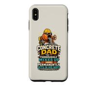 Custodia per iPhone XS Max Cement Mason Concrete Dad Humor