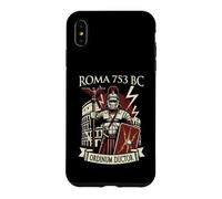 Custodia per iPhone XS Max Centurione Romano con Elmo Mlitare Arte Legioni Roma