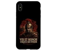Custodia per iPhone XS Max Centurione Romano con Elmo Mlitare Arte Legioni Roma