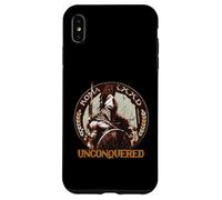 Custodia per iPhone XS Max Centurione Romano con Elmo Mlitare Arte Legioni Roma