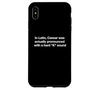 Custodia per iPhone XS Max Cesare è stato effettivamente pronunciato con un suono duro "K"
